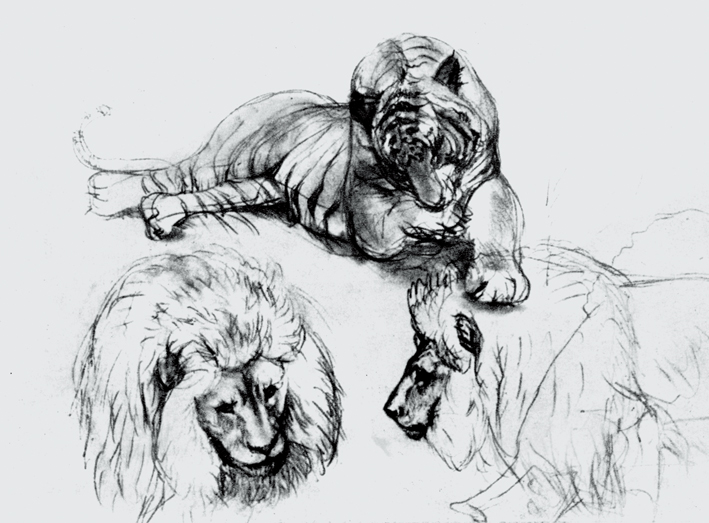  Adolpyh Von Menzel —— 速写 视点出版 (143)